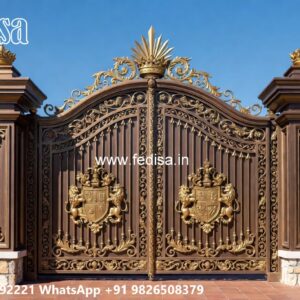 Premium Designer Gate Ideas Overhead Gate Design No-2107