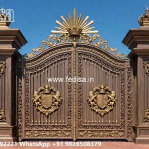 Smart Gate Design For Modern Living Simple Gate Design With Plain Sheet No-2113