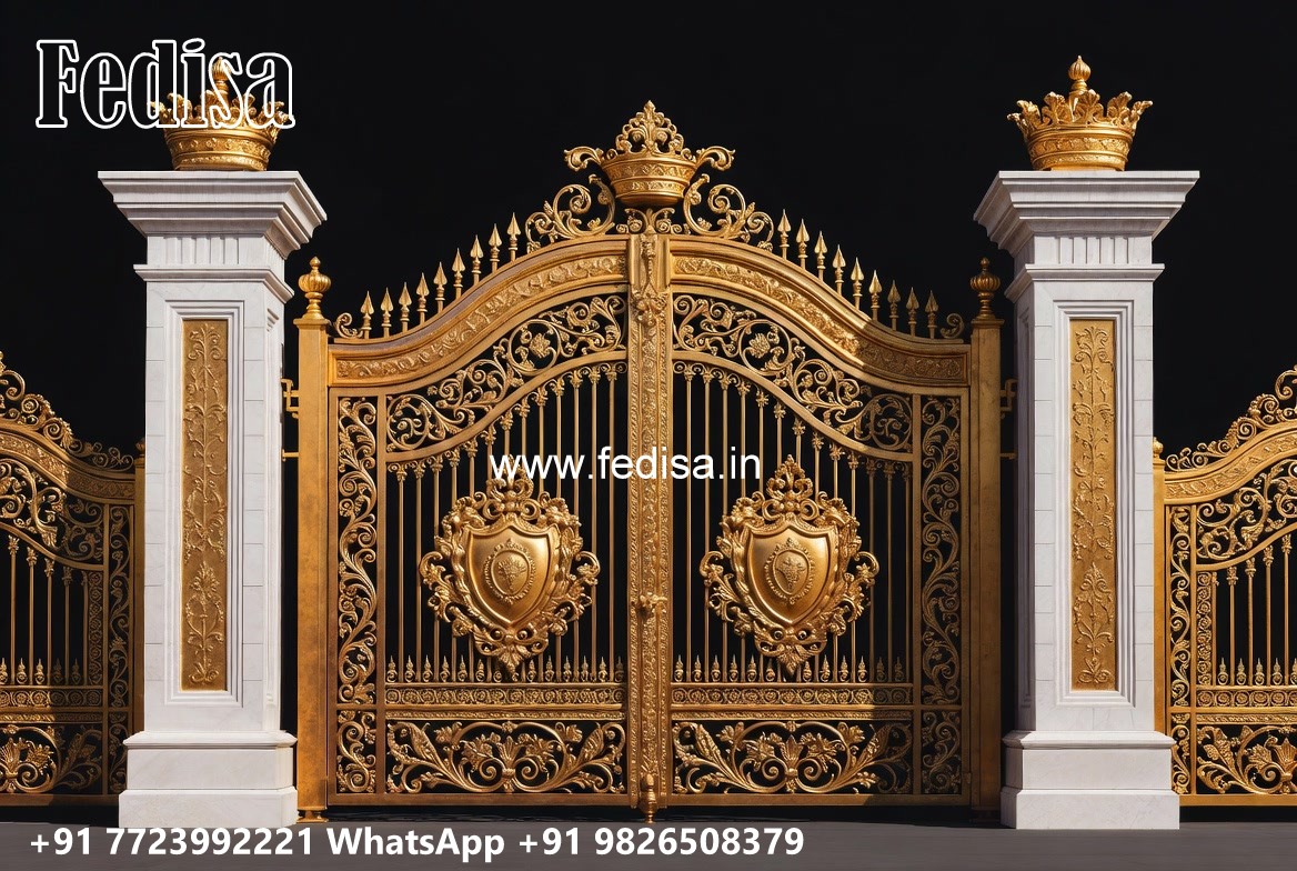 Outdoor Gate Design Ideas Pipe Gate Design Loha No-2123