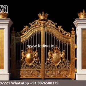 Stylish Outdoor Entry Gate Designs Square Tubing Fence Designs No-2127