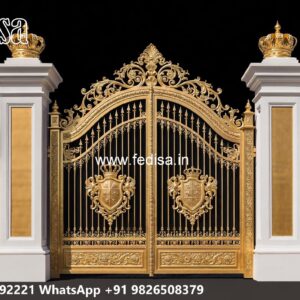 Cost Effective Gate Design Ideas Double Door Front Gate Design No-2144