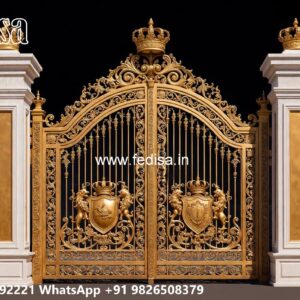 Strong Security Gate Design Ideas Fancy Wooden Gates No-2150