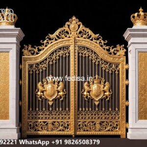Anti-theft Gate Design Ideas Stainless Steel Front Gate Design No-2152