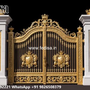 Stylish Entrance Gate Designs Leaf Gate Design No-2161