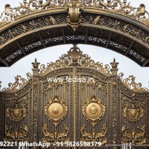 Creative Front Gate Ideas Gate Design With Small Door No-2176