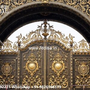 Simple And Stylish Gate Ideas Sliding Compound Gate No-2203