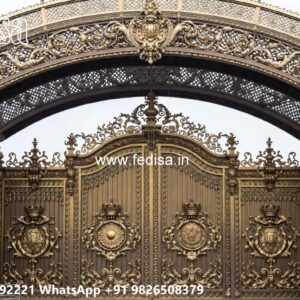 Modern Gate Design Strong And Stylish Gate Designs For Homes No-2231