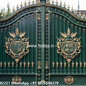 Home Main Gate Design Space Saving Sliding Gate Designs No-2270