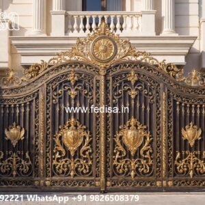 Single Door Iron Gate Design Big House Gate Design Ideas No-2287