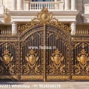 Boundary Wall Main Gate Design Best Security Gate Designs For Homes No-2312