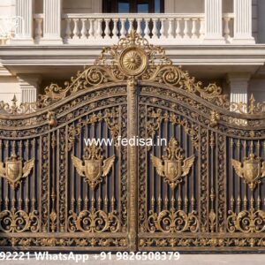 Main Gate Color Design Stylish Entrance Gate Designs No-2314