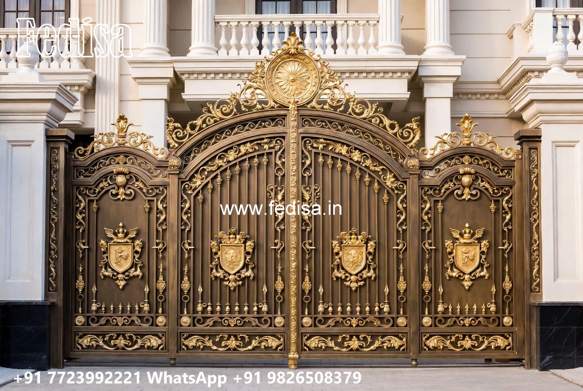 Lohe Ka Gate Ka Design Elegant Entrance Gate Designs No-2323