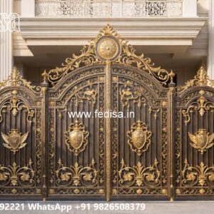 Modern Steel Gate Design Eye Catching Gate Designs No-2336
