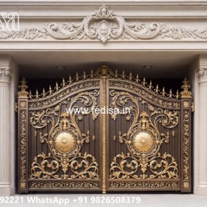 Boundary Wall Grill Design Stylish Home Gate Designs No-2409