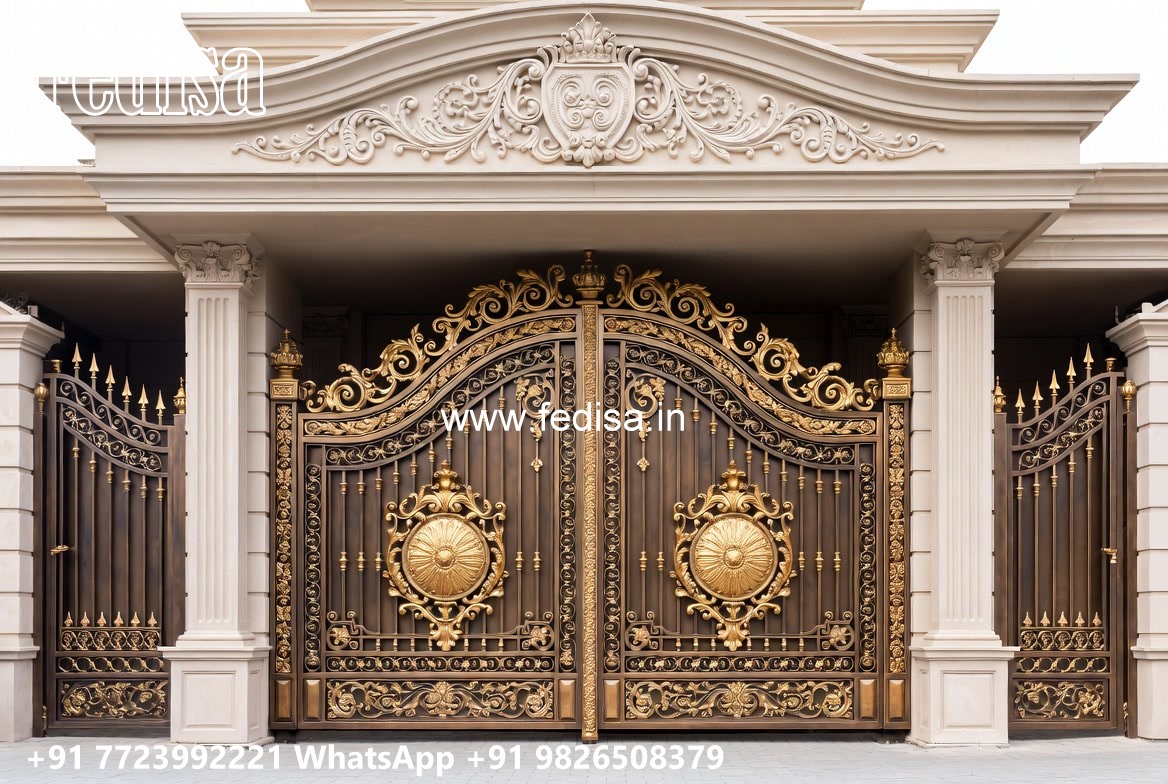 Luxury Gate Design Ideas For Villas Front Gate Design No-2443