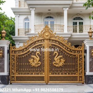 Elegant Gate Design Ideas For Luxury Homes Steel Main Gate Design No-2485