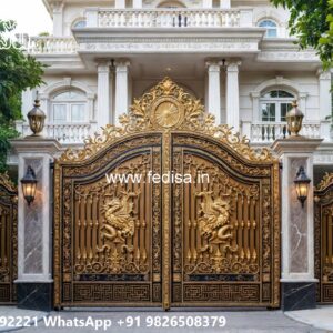 Sliding Gate Design Ideas For Homes Loha Grill Gate No-2486