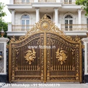 Space Saving Sliding Gate Designs Home Main Gate Design No-2492