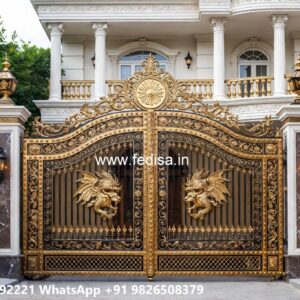 Grand Entrance Gate Designs Steel Gate No-2506