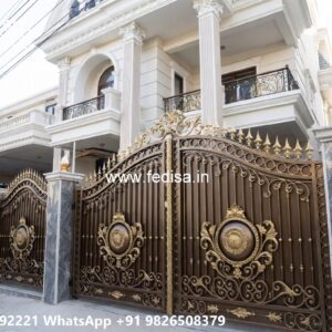 Modern Front Gate Design Styles Rolling Gate Design No-2542