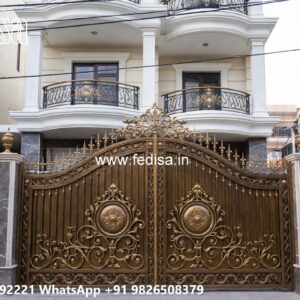 Unique Front Gate Designs Ss Steel Gate No-2546
