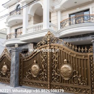 New Gate Design Ideas Compound Wall Gate Design No-2566