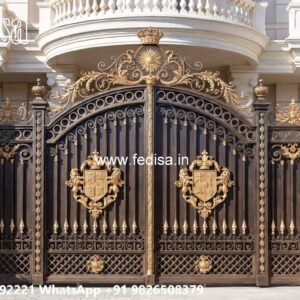Modern Steel Gate Inspiration Double Door Gate Design No-2590