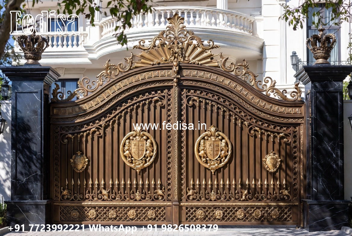 New Style Gate Designs Simple Steel Gate Design No-2593