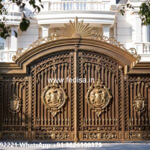 Beautiful Gate Styles Wooden Main Gate Design No-2621