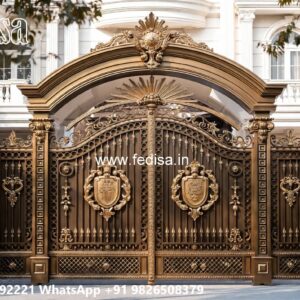 Classic Gate Design Ideas For Entry Aluminum Gate Design No-2653