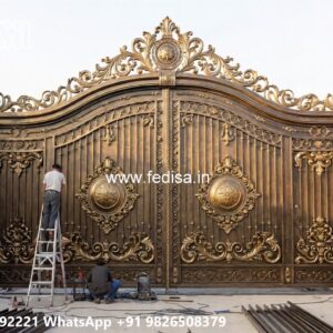 Trendy Gate Design Ideas Collection Lohe Ke Gate Ka Color No-2665