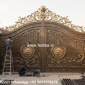 Gate Design Ideas With Modern Patterns Boundary Wall Gate No-2669