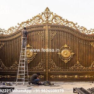 Modern Steel Gate Design Collection Gate Post Design No-2674