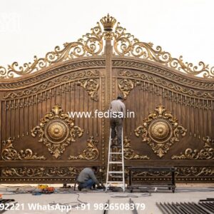 Modern Entry Gate Design Inspiration Main Gate Design 2026 Steel No-2678