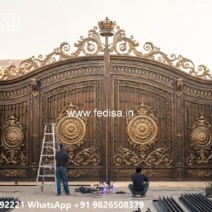 New Style Gate Design Ideas Lohe Ke Gate Ka Design No-2684