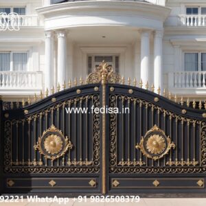 Modern Gate Design Inspiration Collection Boundary Wall Gate Pillar Design No-2705