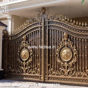 Beautiful Front Gate Design Trends Fiber Gate Design No-2745