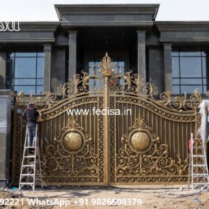 Elegant Gate Design Inspiration For Villas Minimalist Gate Design No-2781