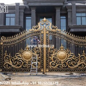 Modern House Gate Design Trends 2027 Lohe Ke Gate Design No-2805