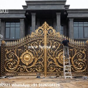 Modern Entry Gate Design Collection Main Gate Roof Design No-2815