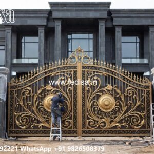 Unique Entry Gate Design Collection Laser Cutting Gate Design Price No-2821