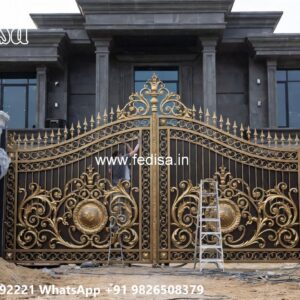 Modern Gate Design For Independent Homes Compound Pillar Design No-2831