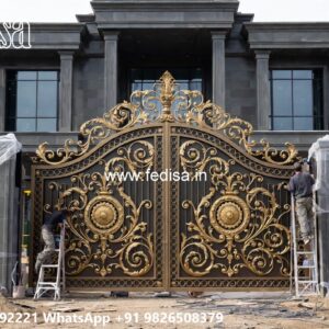 Top Gate Design Ideas Collection Front Gate Pillar Tiles Design No-2832
