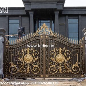Creative Main Gate Design Inspiration Wooden Main Gate No-2833