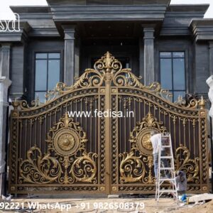 Decorative Gate Design Inspiration Iron Main Gate Design 2027 No-2837
