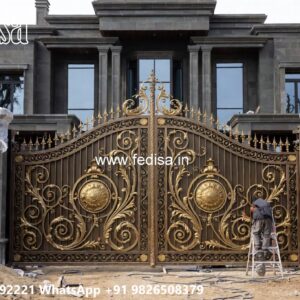 Stylish Main Gate Design For Modern Houses Maharaja Gate Color Paint No-2850