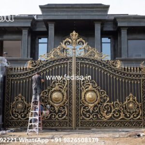 Contemporary Gate Designs You Must See Flat Main Gate Design No-2852