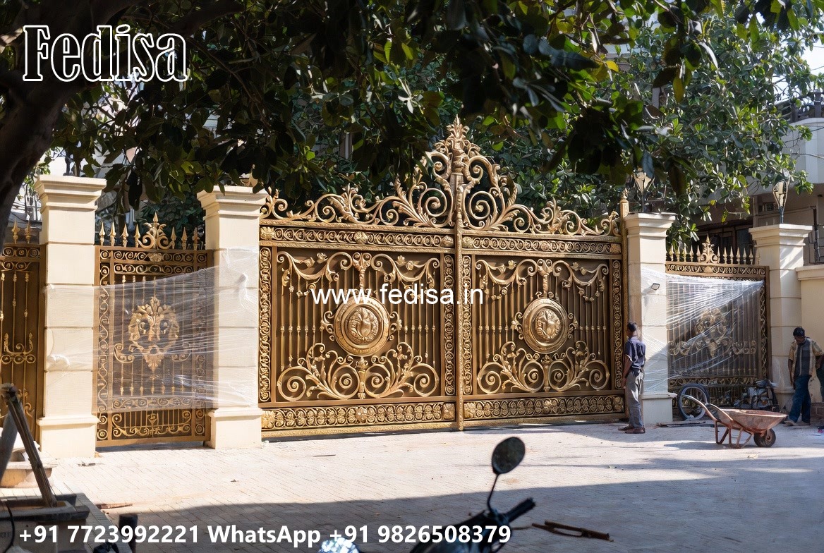 Luxury Gate Design Ideas For Villas Steel Gate Design For Room No-2855
