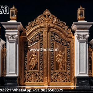 Minimalist Metal Gate Design Ideas Lakadi Ke Gate Ki Design No-2885