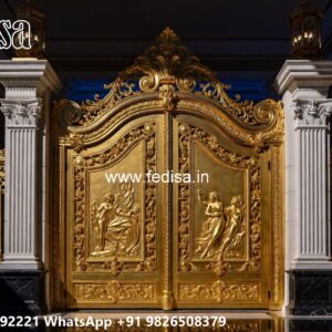 Automatic Gate Design Trends Double Door Main Gate Design No-2899